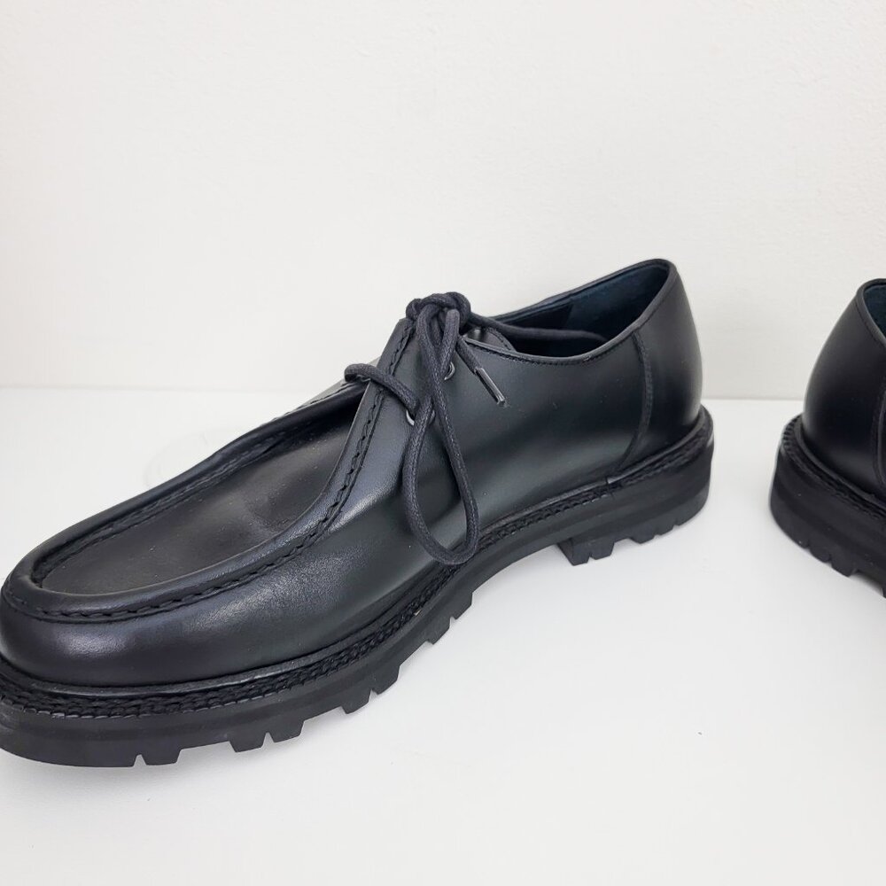 BODE University Leather Derby Loafers in Black 41 8 - Picture 5 of 12